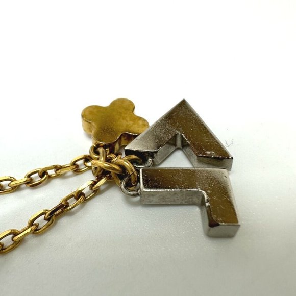 LOUIS VUITTON accessories rhinestones Pandantif Love Letters Chain Necklace - Picture 7 of 16
